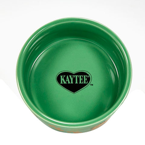 Kaytee, Kaytee Paw-Print PetWare Bowl, Guinea Pig, 1 Each/4.25 in