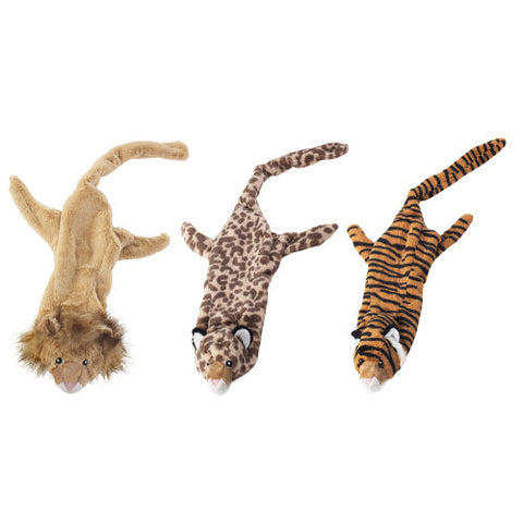 Skinneeez, Skinneeez Jungle Series Dog Toy Jungle Cat, Assorted, 1 Each/Mini