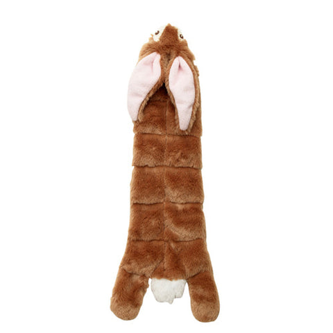 Skinneeez, Skinneeez Multi-Squeaker Dog Toy Rabbit, Assorted, 1 Each/20 in