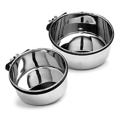 Spot, Spot Stainless Steel Coop Cup with Bolt Clamp, Silver, 1 Each/20 Oz