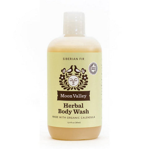 Moon Valley Organics, Herbal Body Wash Siberian Fir, 12.9 Oz