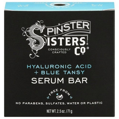 Spinster Sisters Co, Daily Glow Face Serum Bar, 2.5 Oz