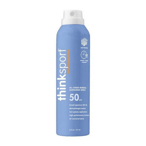 All Sheer Mineral Sunscreen Spray SPF 50 6 Oz by Thinkbaby