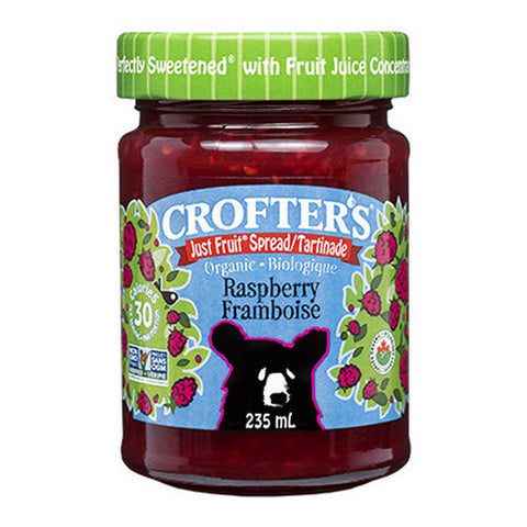 Crofter's, Organic Just Fruit Raspberry, 235 Ml
