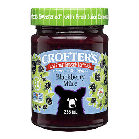 Crofter's, Organic Just Fruit Blackberry, 235 Ml