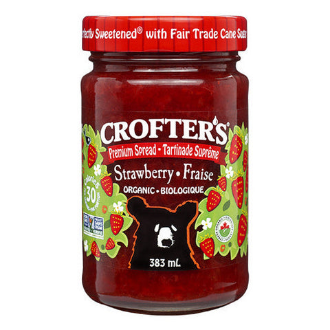 Crofter's, Organic Strawberry Spread, 383 Ml