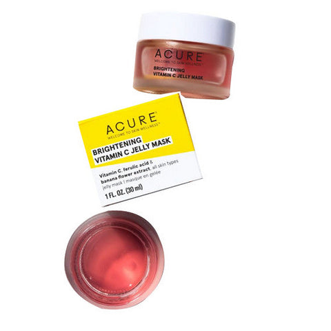 Acure, Brightening Vitamin C Jelly Mask, 30 Ml