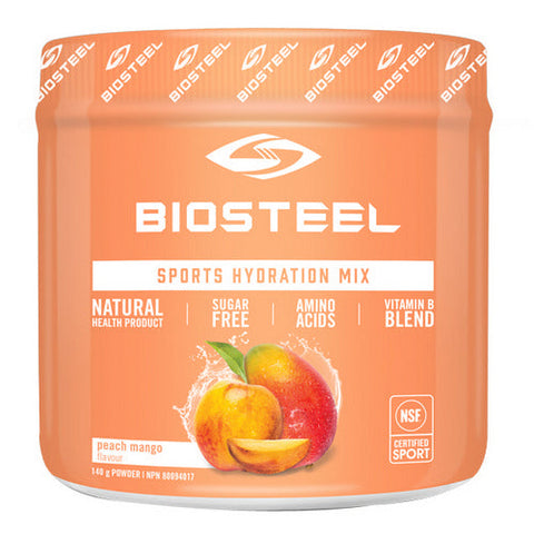 Biosteel, Hydration Mix Peach Mango, 140 Grams