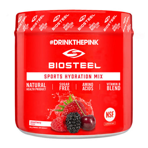 Biosteel, Hydration Mix Mixed Berry, 140 Grams