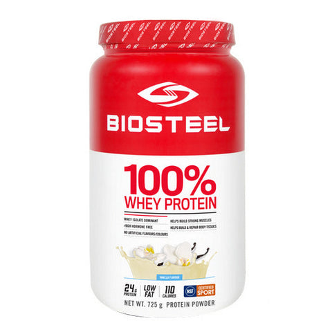 Biosteel, 100% Whey Protein Vanilla, 725 Grams
