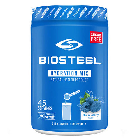 Biosteel, Hydration Mix Blue Raspberry, 315 Grams