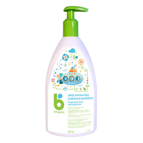 Babyganics, Daily Lotion Fragrance Free, 502 Ml