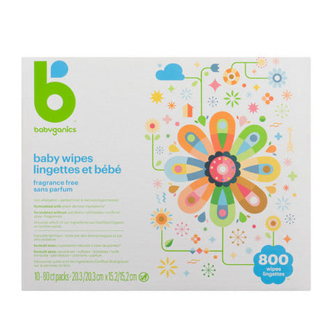 Babyganics, Baby Wipes, 800 Count