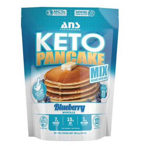 ANS Performance, Keto Pancake Mix Blueberry, 454 Grams