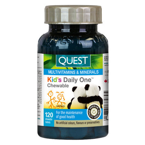 Quest, Kid's Daily One Chewable Multi, 120 Count