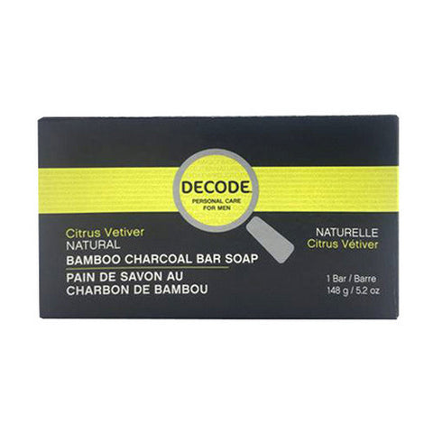 Decode, Cleansing Bar Citrus Vetiver, 148 Grams