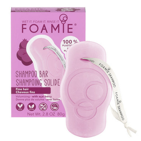 Foamie, Acai Shampoo Bar Fine Hair, 80 Grams