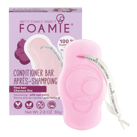 Foamie, Acai Conditioner Bar Fine Hair, 80 Grams