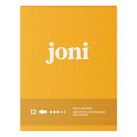 Joni, Joni Organic Regular Pads 12 Ct., 12 Count