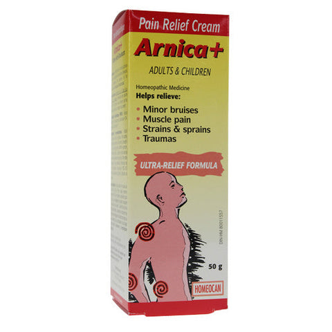 Homeocan, Arnica + Pain Relief Cream, 50 Grams