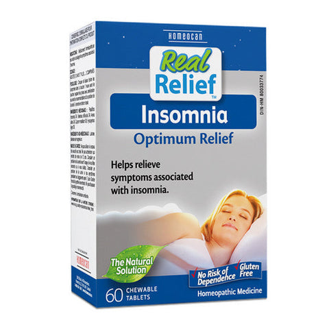 Homeocan, Real Relief Insomnia, 60 Tabs