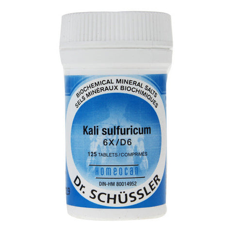 Homeocan, Kalium Sulfuricum 6X, 125 Tabs