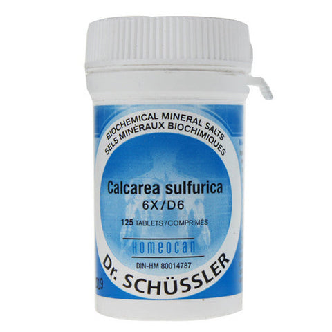 Homeocan, Calcarea Sulfurica 6X, 125 Tabs