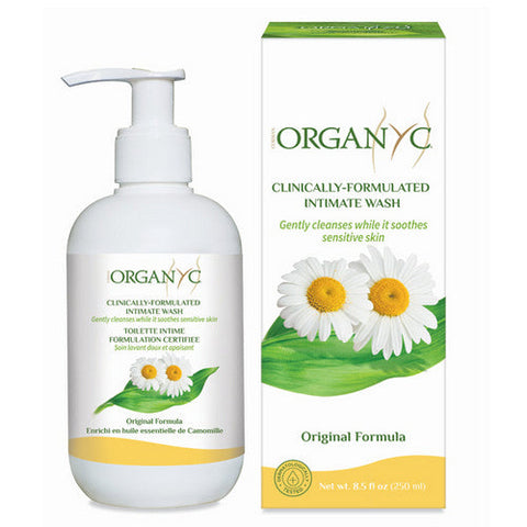 Organyc, Feminine Hygiene Wash W/Chamomile, 250 Ml