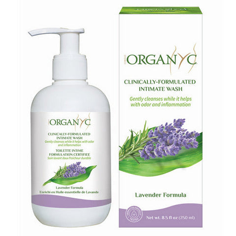 Organyc, Feminine Hygiene Wash W/Lavender, 250 Ml