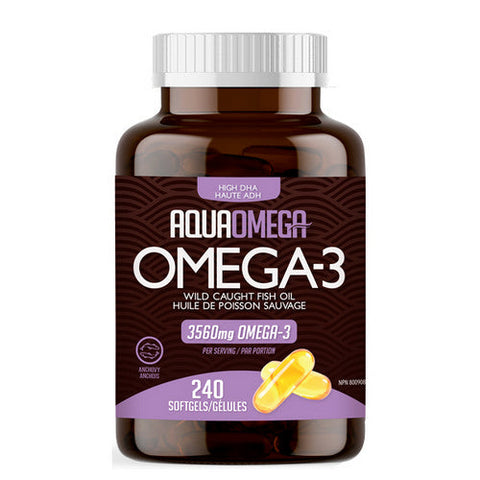 AquaOmega, AquaOmega 1:5 High DHA, 240 Softgels
