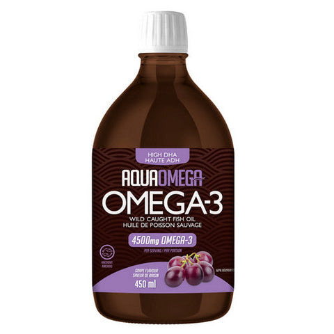 AquaOmega, AquaOmega 1:5 High DHA Grape, 450 Ml
