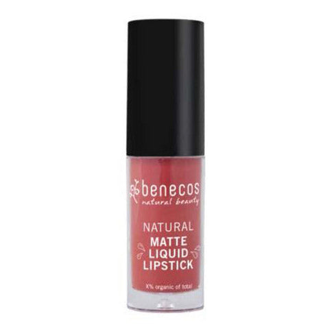 benecos, Matte Liquid Lipstick Rosewood romance, 5 Ml
