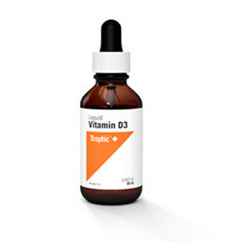 Trophic, Vitamin D3 Liquid, 50 Ml