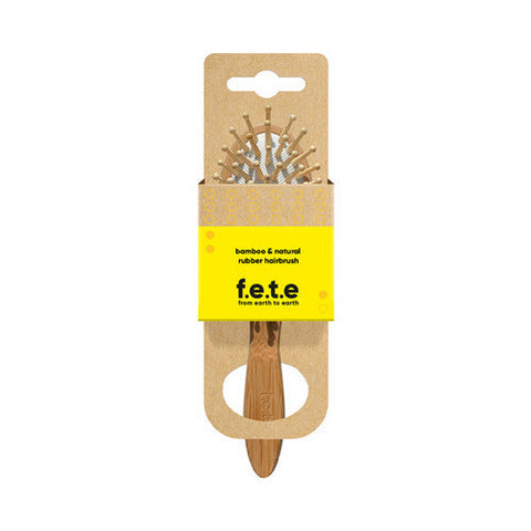 F.e.t.e., Round Small Bamboo Brush, 1 Count