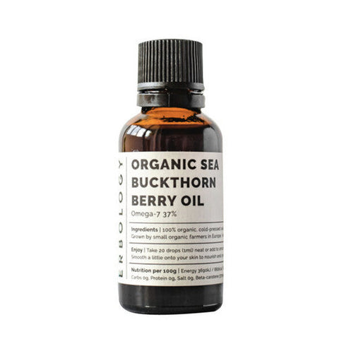 Erbology, Organic Sea Buckthorn Oil, 30 Ml