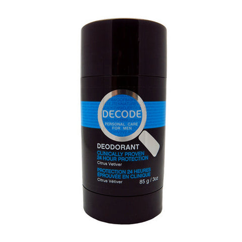 Decode, Deodorant Stick Citrus Vetiver, 85 Grams