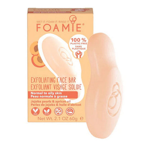 Foamie, Apricot Cleansing Face Bar, 80 Grams