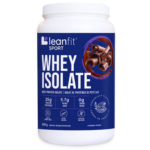 LeanFit, Whey Isolate Chocolate, 916 Grams