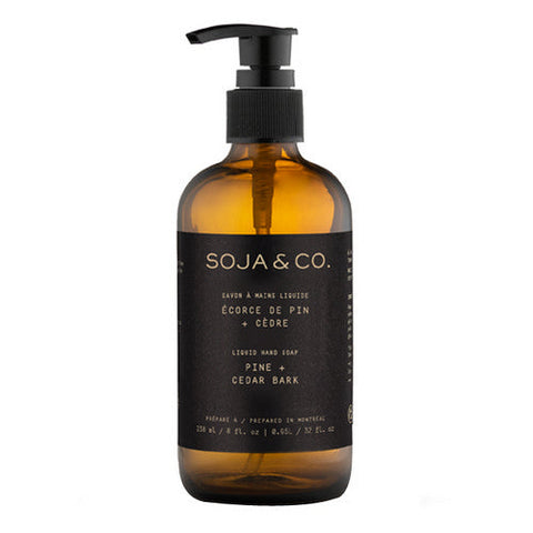 SOJA&CO., Hand Soap Pine + Cedar Bark, 238 Ml