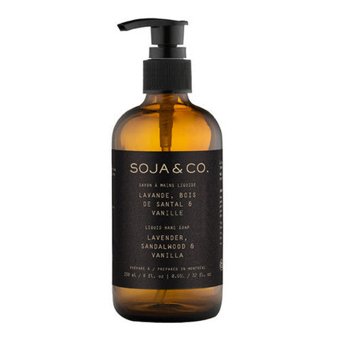 SOJA&CO., Hand Soap Lavender Sandalw & Vanills, 238 Ml