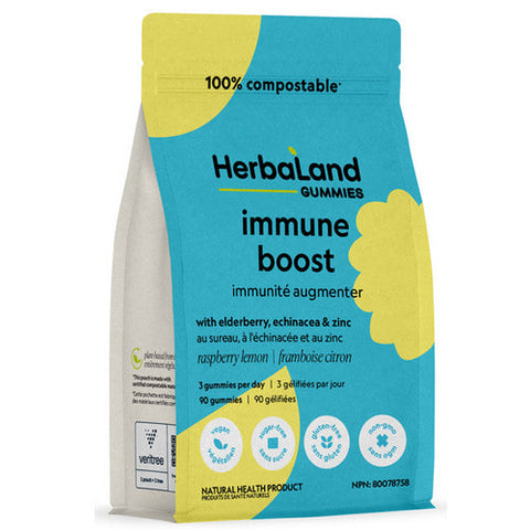 Herbaland, Immune Boost, 90 Gummies