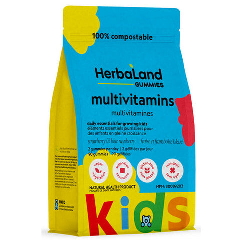 Herbaland, Kid's Multivitamin, 90 Gummies
