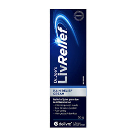 LivRelief, LivRelief Pain Relief Cream, 50 Grams