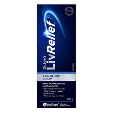 LivRelief, LivRelief Pain Relief Cream, 100 Grams