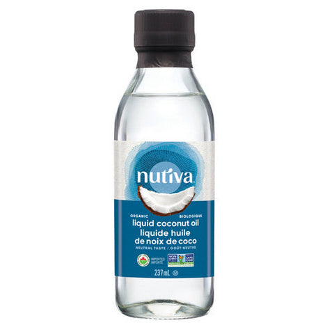 Nutiva, Organic Liquid Coconut Oil, 236 Ml