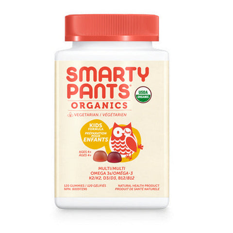 SmartyPants, Organic Kids Formula, 120 Count