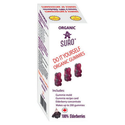 SURO, DIY Organic Elderberry Gummies, 118 Ml
