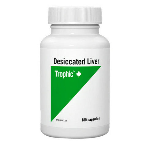 Trophic, Desiccated Liver, 180 Caps