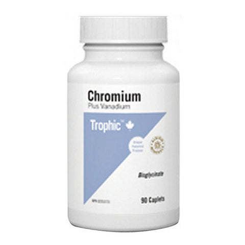 Trophic, Chromium + Vanadium, 90 Caps