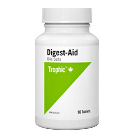 Trophic, Digest Aid Bile Salts, 90 Tabs